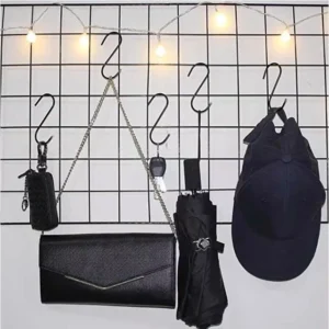 Cantolan Hijang 10cm Hanger Putih Hook Tembok