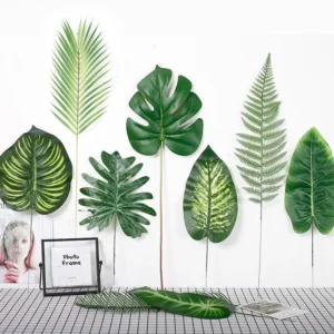 Daun Talas Palem Peperomia Philodendron Monstera Varian Mix