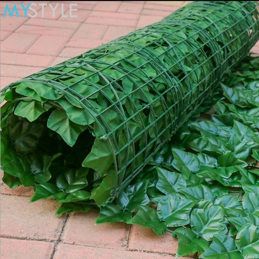 Daun Anggur Dinding 50x50 Rambat Roll Rumput Pagar Tanaman Plastik Ivy Srigading Artificial 50x50