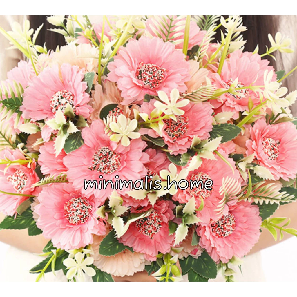 Bunga Gerbera Warna Warni Seperti Bunga Matahari Ukuran Besar