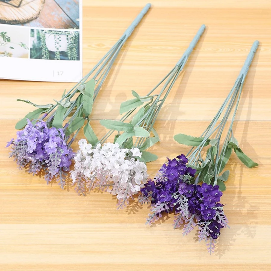Bunga Lavender Kecil Kain Artificial
