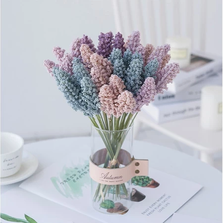 Bunga Palsu Skimmia 1 Tangkai Japanese Foam Baby Breath Artificial Flower Minimalis Home - Gambar 2