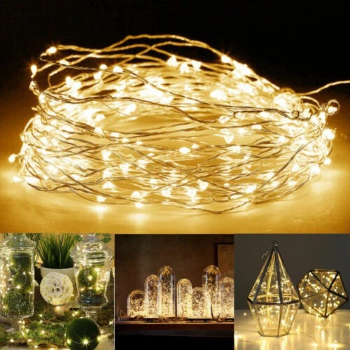 Lampu Tumblr 50 Led Hias Hijang Dekorasi Dinding Kamar Light Tumbler Minimalis Home - Gambar 3