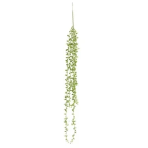 Daun Juntai Tear of Love Motif Melinjo Plastik Tanaman Hias Indoor Pot Bunga Artificial Kering Murah