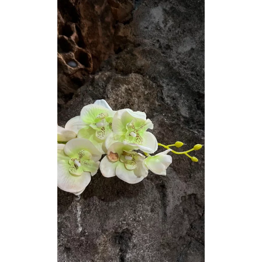 Bunga Anggrek Palsu Orchid Artificial untuk Dekorasi Minimalis Home