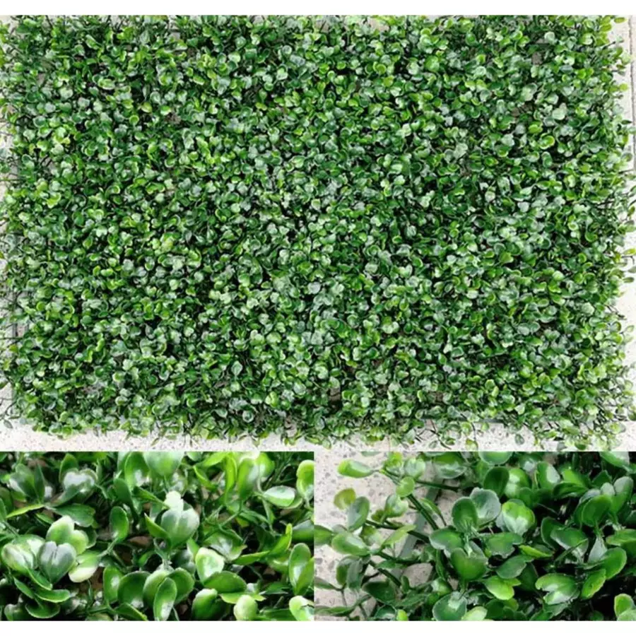 Rumput Dinding Standar Sintetis Daun Hias Dinding Artificial Rumput Plastik Minimalis Home