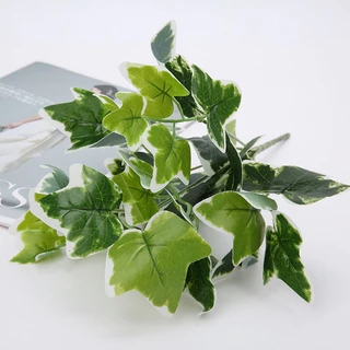 Tanaman Hias Palsu Varian B Tanpa Pot Daun Monstera Plastik Philodendron Artificial Minimalis Home - Gambar 3