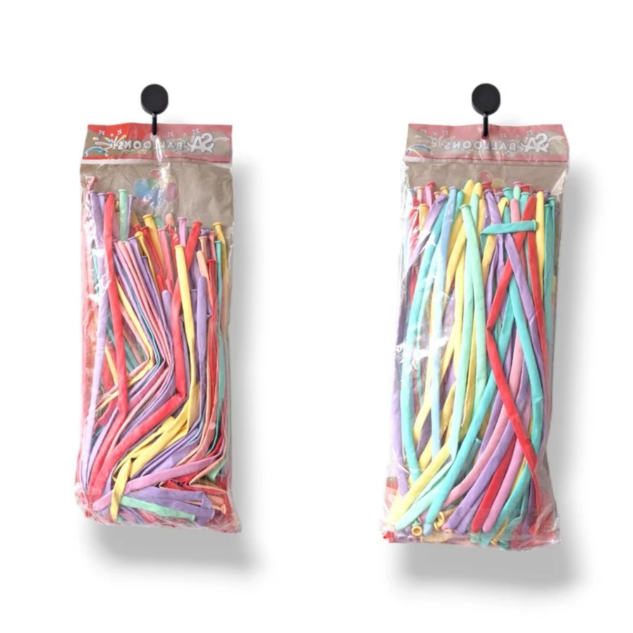 Balon Latex Twist Balon Panjang Dekorasi Pesta Minimalis Home - Gambar 4