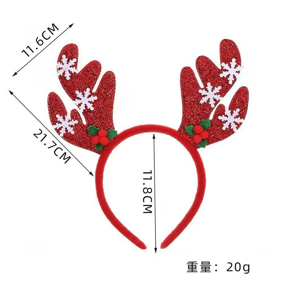 Bando Natal Merry Christmas Santa Claus Snowman Rusa Minimalis Home - Gambar 2