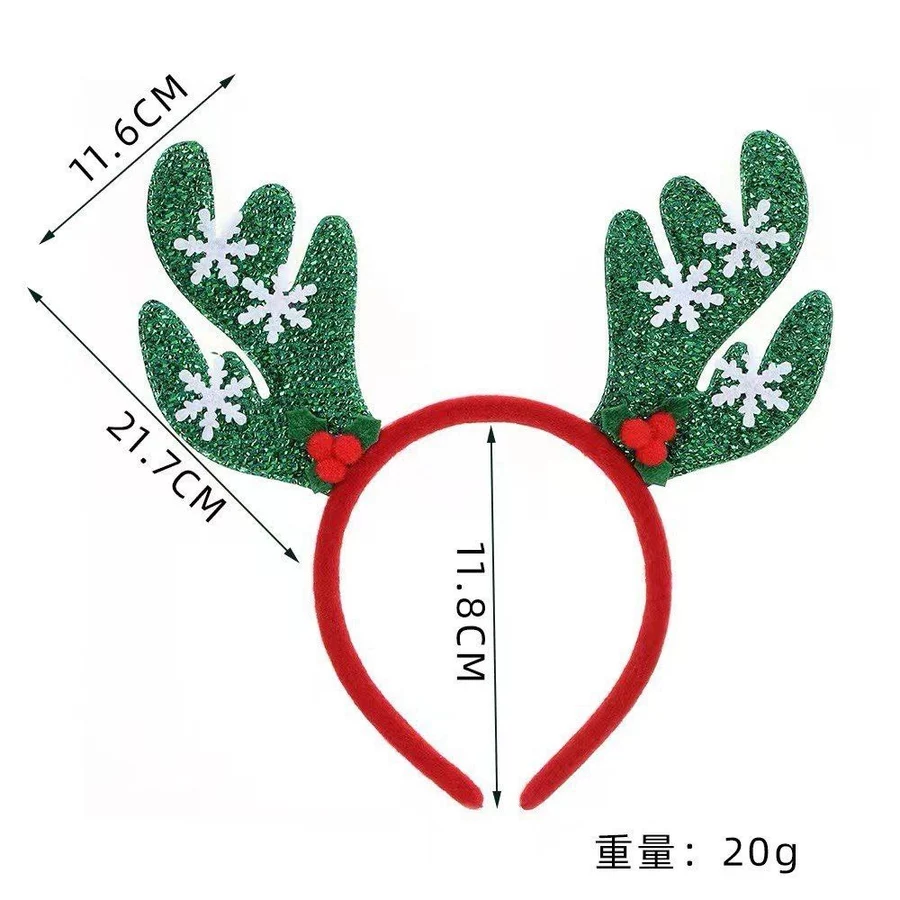 Bando Natal Merry Christmas Santa Claus Snowman Rusa Minimalis Home - Gambar 3